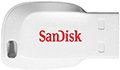 Sandisk Cruzer Blade 16GB White USB Flash Drive SDCZ50-016G-B35W