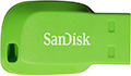 Sandisk Cruzer Blade 16GB Green USB Flash Drive SDCZ50C-016G-B35GE