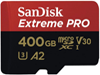 SanDisk Extreme Pro microSD Card 400GB V30 U3 A2 UHS-I  (Up To 170MB/s Read, Up To 90MB/s Write) SDSQXCZ-400G-GN6MA / SDSQXCZ / SDSQXCY