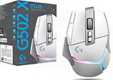 Logitech G502X Plus White Wireless Gaming Mouse 910-006173