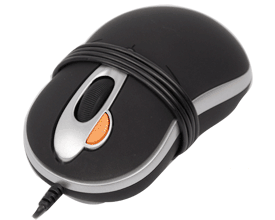 A4 Tech X6-60MD G-Laser Mini Mouse Black