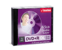 Imation 2.4X DVD+R Double Layer (1pc)