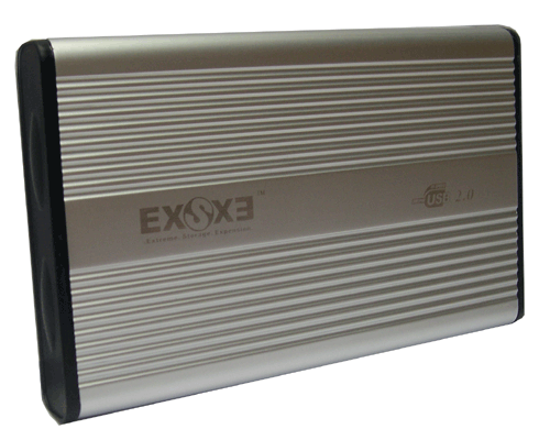 Exsxe EV-201 2.5inh FPCB Hard Disk Enclosure (Silver)