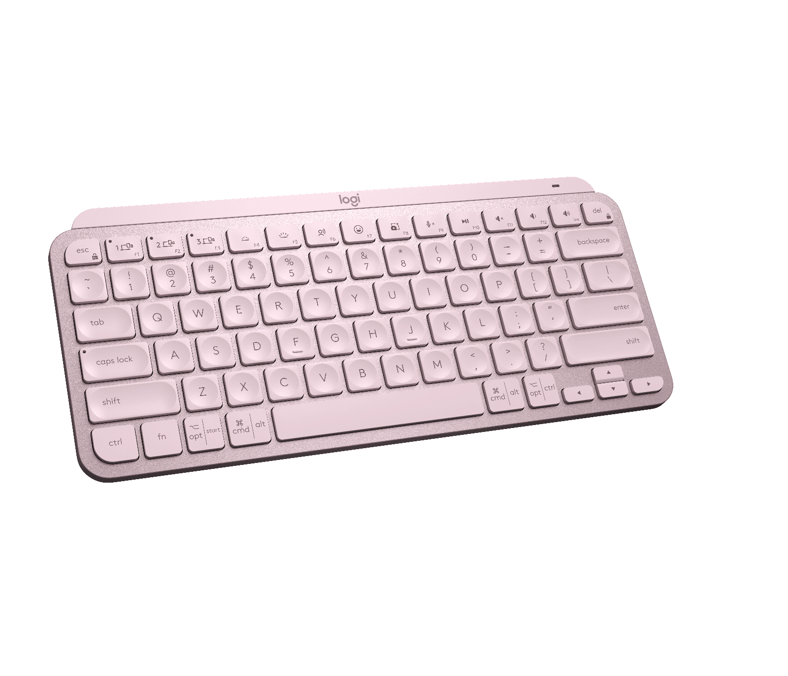 Logitech MX Keys Mini Wireless Illuminated Keyboard Rose 920-010507