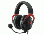 Kingston HyperX Cloud II Gaming Headset with 7.1 Virtual Surround Sound for PC/PS4/Mac/Mobile - Black/Red KHX-HSCP-RD