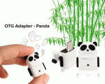 PNY Panda OTG Adapter microUSB to USB for Samsung Sony Xiaomi HTC LG Lenovo Asus Smart Phones