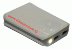NEO PB7800-Grey 7800MAH Power Bank with Led Torch Light (Samsung Battery Inside)