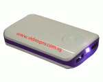 NEO PB7800-Purple 7800MAH Power Bank with Led Torch Light (Samsung Battery Inside)