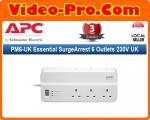 APC PM6-UK Essential SurgeArrest 6 Outlets 230V UK