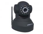 Foscam FI8918W Wireless/Wired Pan & Tilt IP Camera with 8 Meter Night Vision and 3.6mm Lens (67Â° Viewing Angle) - Black