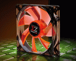 Xigmate XLF-F1253 12CM Orange LED Cooling Fan