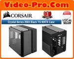 Corsair Crystal Series 280X Black Tempered Glass Micro-ATX Computer Case CC-9011134-WW