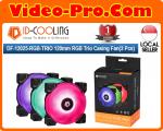 ID-Cooling DF 12025-RGB 120mm Trio RGB Casing Fan (3pcs RGB Fan)