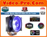 Cooler Master MasterAir MA410M 28 Addressable RGB LED Lighting CPU Air Cooler 4 Heat pipes, Thermal Sensor, Dual Master MF120R Fans MAM-T4PN-218PC-R1