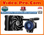 Cooler Master MasterLiquid Pro 120 All-In-One (AIO) Liquid Cooler with FlowOp Technology, Dual Chamber Design and MasterFan Pro Radiator Fan MLYD12X-A20MB-R1
