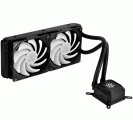 SilverStone TD02-LITE Tundra Lite Durable High-Performance All-In-One Liquid CPU Cooler with Adjustable 120mm PWM Fans