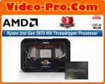 AMD Ryzen Threadripper 2970WX 24-Core, 48-Thread,  4.2 GHz Max Boost (3.0 GHz Base), Socket sTR4 250W YD297XAZAFWOF Desktop Processor