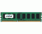 Crucial PC3-12800 DDR3-1600 4GB CL11 Unbuffered UDIMM 240pin Single Ranked CT51264BA160BJ