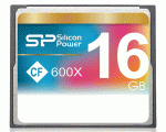 Silicon Power 600X Hi Speed Compact Flash Card 16GB (CF Card) SP016GBCFC600V10