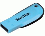Sandisk Cruzer Blade 8GB Light Blue USB Flash Drive SDCZ50C-008G-B35B