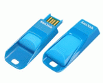 SanDisk Cruzer Edge 16GB Blue USB Flash Drive SDCZ51E-016G-B35U