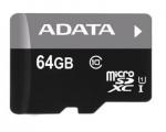 A-Data Premier microSDXC 64GB UHS-I U1 Memory Card AUSDX64GUICL10-R