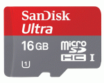 SanDisk Mobile Ultra 16GB Micro SDHC Class 10 SDSDQUA-016G-U46A