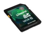 Kingston SDHC 16GB Class 10 Memory Card SD10V/16GB