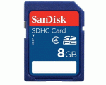 SanDisk SDHC 8GB Class 4 SDSDB-008G-B35