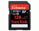 SanDisk Extreme Plus SDXC 128GB Class 10 UHS-1 80MB/s SDSDXS-128G-X46