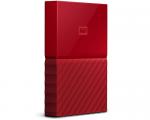 WD My Passport 2TB Red Portable Hard Drive USB 3.0 WDBYFT0020BRD