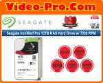 Seagate IronWolf Pro 12TB NAS Hard Drive 7200 RPM 256MB Cache SATA 6.0Gb/s 3.5Inch Internal Hard Drive ST12000NE0007