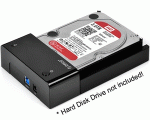Orico 6518US3-BK USB 3.0 2.5inch and 3.5inch SATA Hard Drive Dock Station