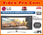 LG 38UC99-W 38-Inch UWQHD IPS Curved UltraWide Professional Monitor / 3440 x 1440 / 2x HDMI / 1x Display Port/ 2x Thunderbolt 2.0 / USB 3.0 Quick Charge /  Speakers: 2x 7W / 3 Years On-Site Warranty38WK95C-W 37.5Inch 21:9 UltraWide® WQHD+ IPS Curved LED M