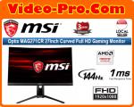 MSI Optix MAG271CR 27Inch Curved Full HD Gaming Monitor 144Hz Refresh Rate, 1ms Response Time