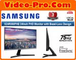 Samsung S24R350FHE 24Inch FHD Monitor with Bezel-Less Design - LS24R350FHEXXS