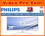 Philips 349X7FJEW 34Inch 3440 x 1440 WQHD AMD FreeSync Curved Monitor