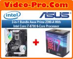 2-in-1 Bundle Asus Prime Z390-A Motherboard Bundle With Intel Core i7-8700 6-Core Processor