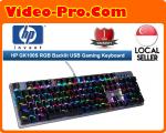 HP GK100S RGB Backlit Wired Mechanical USB Gaming Keyboard