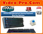 Cooler Master CK530 RGB Mechanical Gaming Keyboard Gateron Blue Key Switches CK-530-GKGL1-US