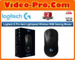 Logitech G Pro Hero Lightspeed Wireless RGB Gaming Mouse 910-005274 2-Years Local Warranty
