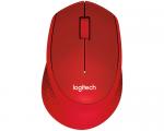 Logitech M331 Silent Plus Wireless Mouse-Red 910-004916 (1 Year Warranty)
