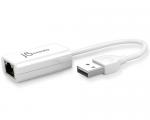 J5 Create JUE125 USB 2.0 10/100 Ethernet Adapter for Windows/ Mac / Surface RT 8.1