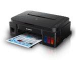 Canon Pixma G3000 Refillable Ink Tank Wireless All-In-One for High Volume Printer 1 Year Carry-In Warranty