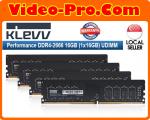 Klevv Performance DDR4-2666 16GB (1x16GB) UDIMM 1.2V CL16 Memory IM4AGU88N26-GIIHAO