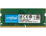 Crucial SO-DIMM DDR4-2400 4GB  PC4-19200 1.2V  CL17  Unbuffered NON-ECC CT4G4SFS824A