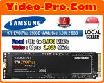 Samsung 970 Evo Plus 500GB M.2 NVME Gen 3.0 V-Nand SSD MZ-V7S500BW 5Years Local Warranty