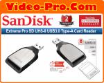 Sandisk Extreme Pro SD UHS-II USB3.0 Type-A Card Reader SDDR-399-G46