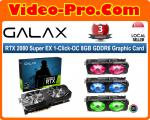 Galax GeForce RTX 3050 EX 1-Click-OC 8GB GDDR6 Graphic Card