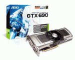 MSI N690GTX-P3D4GD5 GTX690 4GB DDR5 PCIE
